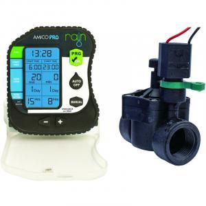 Kit centralina programmatore irrigazione a batterie  ip68 amico pro 1 zona + elettrovalvola rn 150 1 pollice f, rai 200.4064590