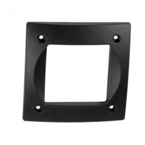 Placca per telaio incasso luce segnapassi  basic 05, quadrata, colore nero, led 71-9586-z5-z5