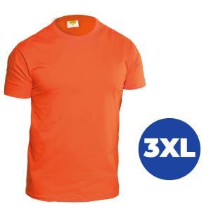 Maglia da lavoro t-shirt  895et, cotone, taglia xxxl, color arancio, log 895et-3x