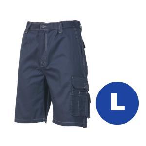 Pantaloncini bermuda da lavoro  bermuda86, taglia l, 100% cotone, 190 gr, blu scuro, log bermuda86-l