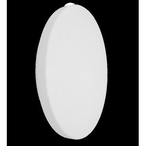 Plafoniera led bianca slim 257 mm 14 watt luce naturale  bcs-142540