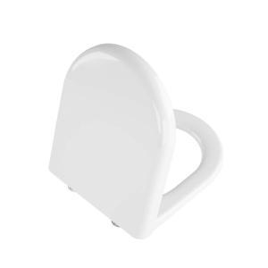 Sedile copri wc zentrum per vaso in duroplast con cerniere in metallo bianco  127-003-001
