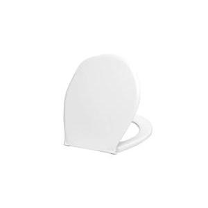 Sedile copri wc bianco normus in thermoplastic con cerniere in plastica  18-003-001