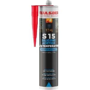 Silicone acetico alte temperature rosso ral3013 310 ml  s1507