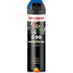 Marker spray tracciante 360 gradi fluo blu 500ml  g9002