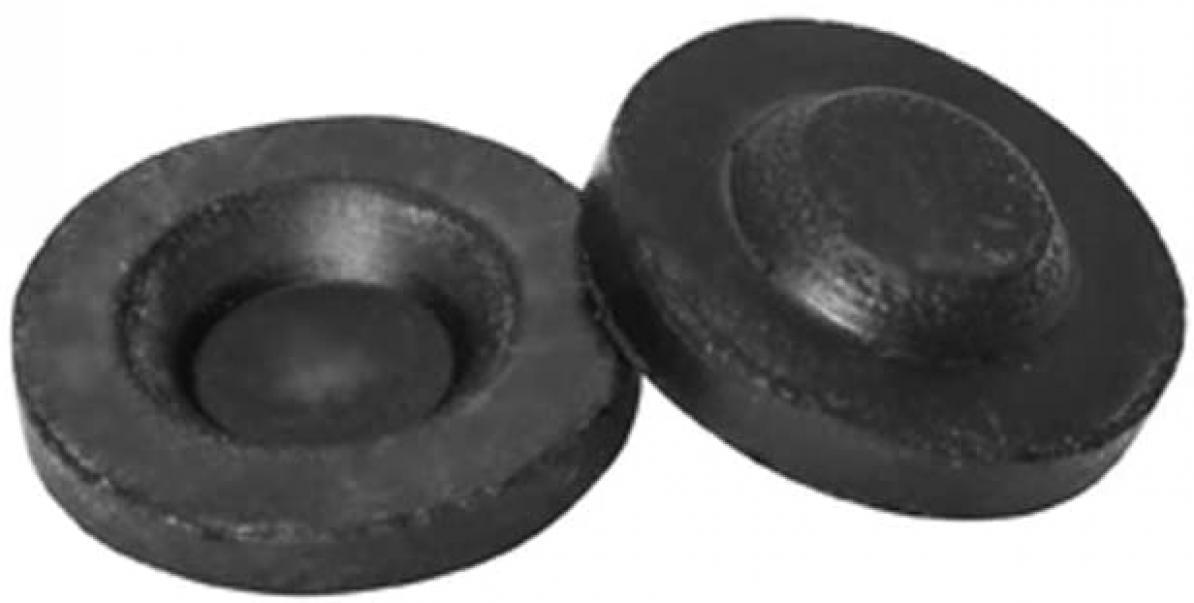 Guarnizione scodellina IDROBRIC in gomma diametro 18 mm, 2 pezzi