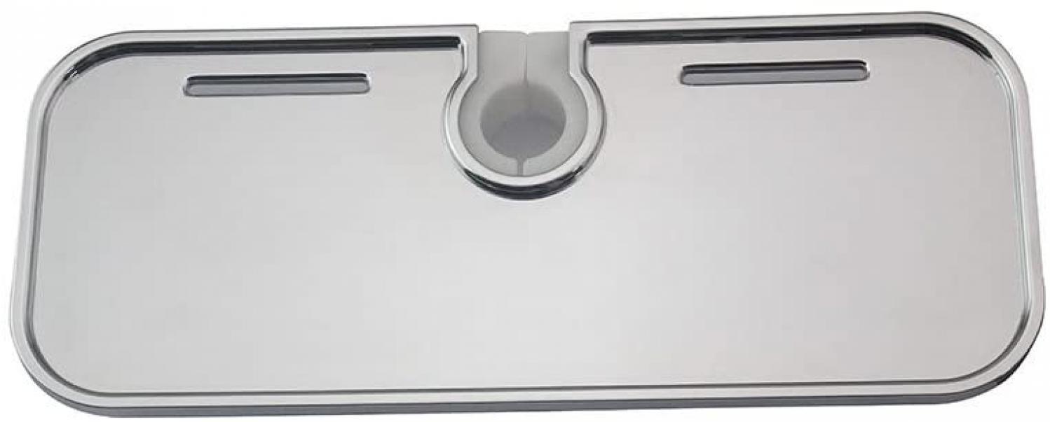 Mensola per colonna doccia IDROBRIC in plastica abs con adattatore, colore grigio