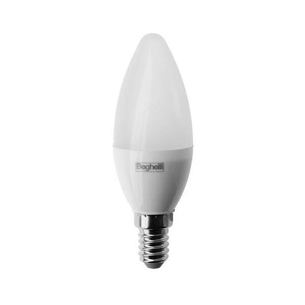 Lampadina LED BEGHELLI OLIVA, 5W, E14, 450 lm, luce bianca calda 3000K