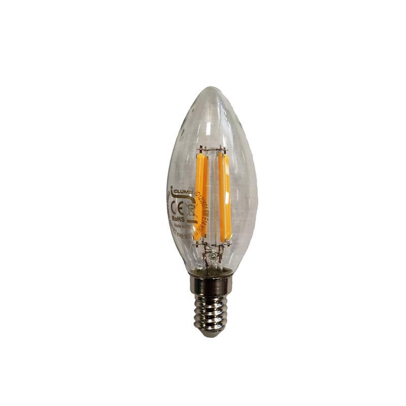 Lampadina a LED E14 IOLUME 6W, 4000K, 806 lm, luce naturale