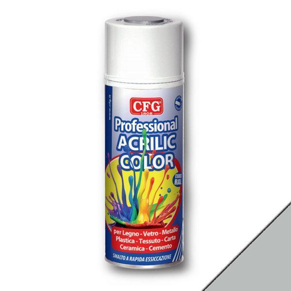 Vernice spray acrilica GRIGIO CHIARO RAL 7035 400ml, CFG SP7035
