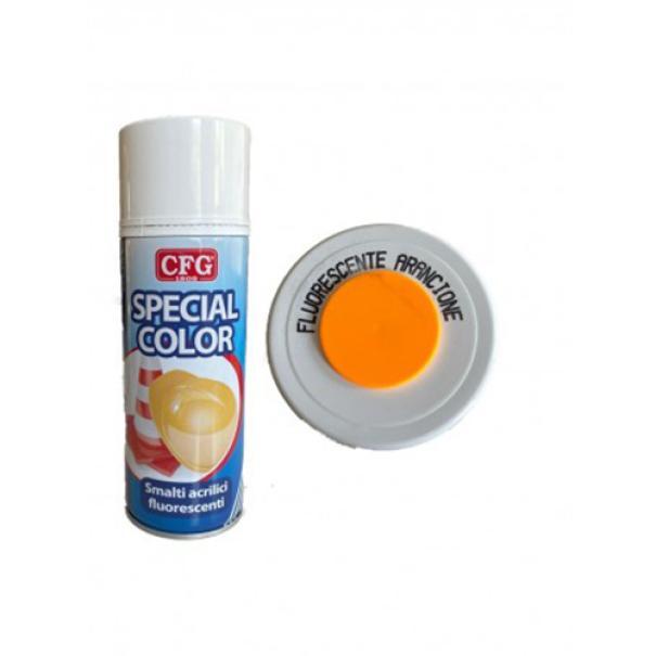 Smalto vernice spray CFG SPECIAL COLOR, arancio fluorescente, 400 ml, CFG S0320