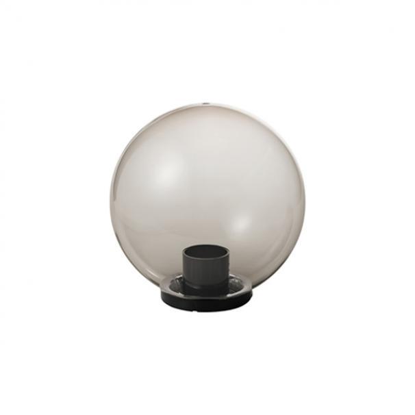 Diffusore a sfera per lampione lampioncino giardino MARECO SFERA ACRILICO BASE NORMALE, diametro 300 mm, colore fumu00e8.