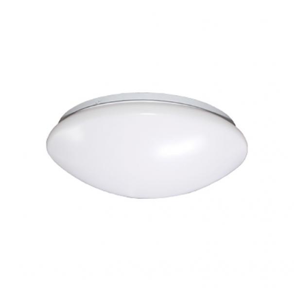 Plafoniera a parete o soffitto con lampada LED inclusa MARECO DORADO, 24W, Colore luce bianca naturale 4000K, colore decorazione bianco.