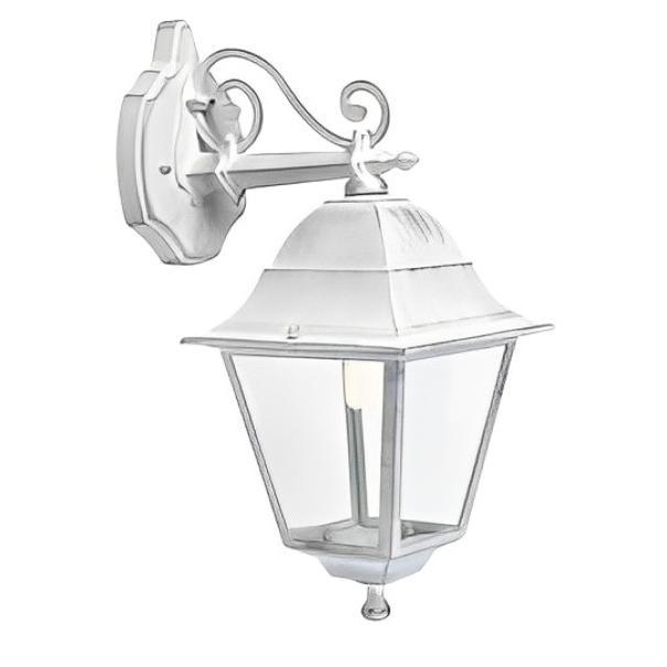 Lampione lanterna applique da esterno colore Bianco Old Sovil 988/37