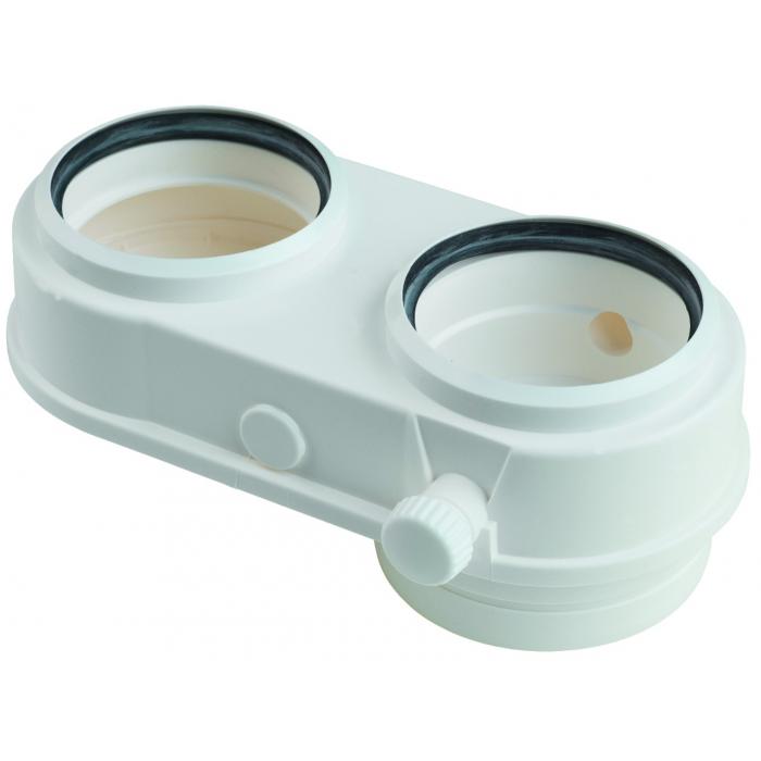 Manicotto FF DN 80 Sdoppiato Per Caldaie - Diametro 100mm