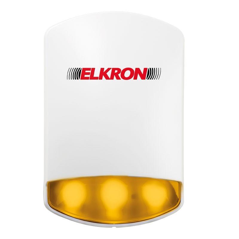 HP600 sirena da esterno wireless con lampeggiante Elkron 80HP8A00113