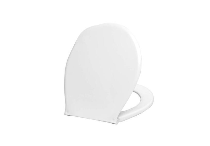 Sedile copri WC bianco Normus in Thermoplastic con cerniere in plastica Vitra 18-003-001