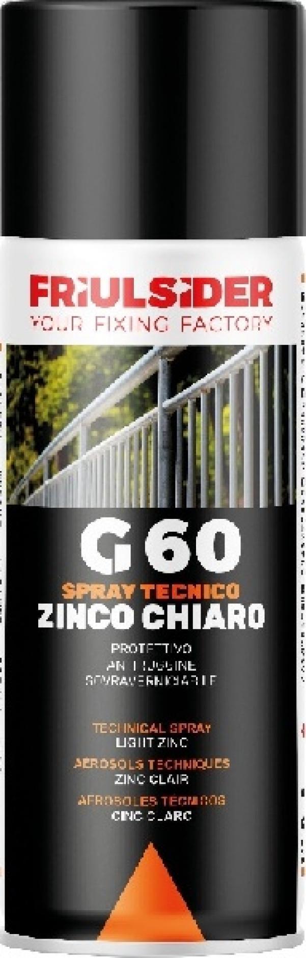 Zinco Chiaro Spray 400ml Friulsider G6000