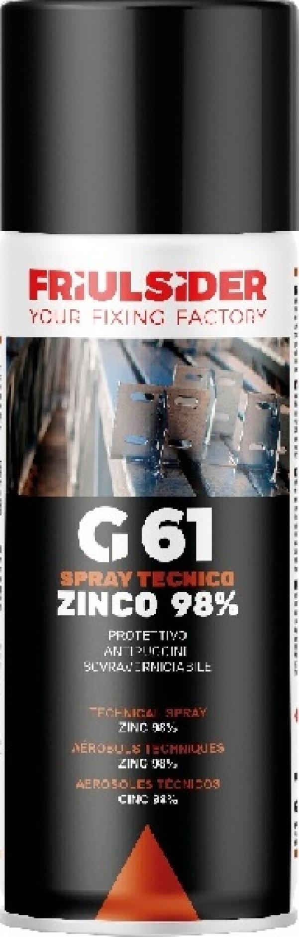 Zinco Scuro Spray 98% 400ml Friulsider G6100