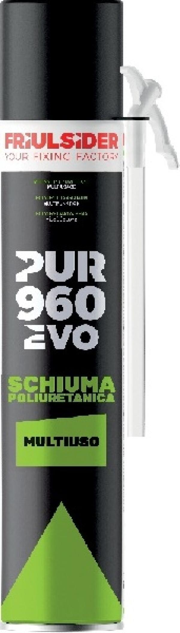 PUR 960 EVO MULTIUSO Schiuma poliuretanica B3 Friulsider 96000E0000000
