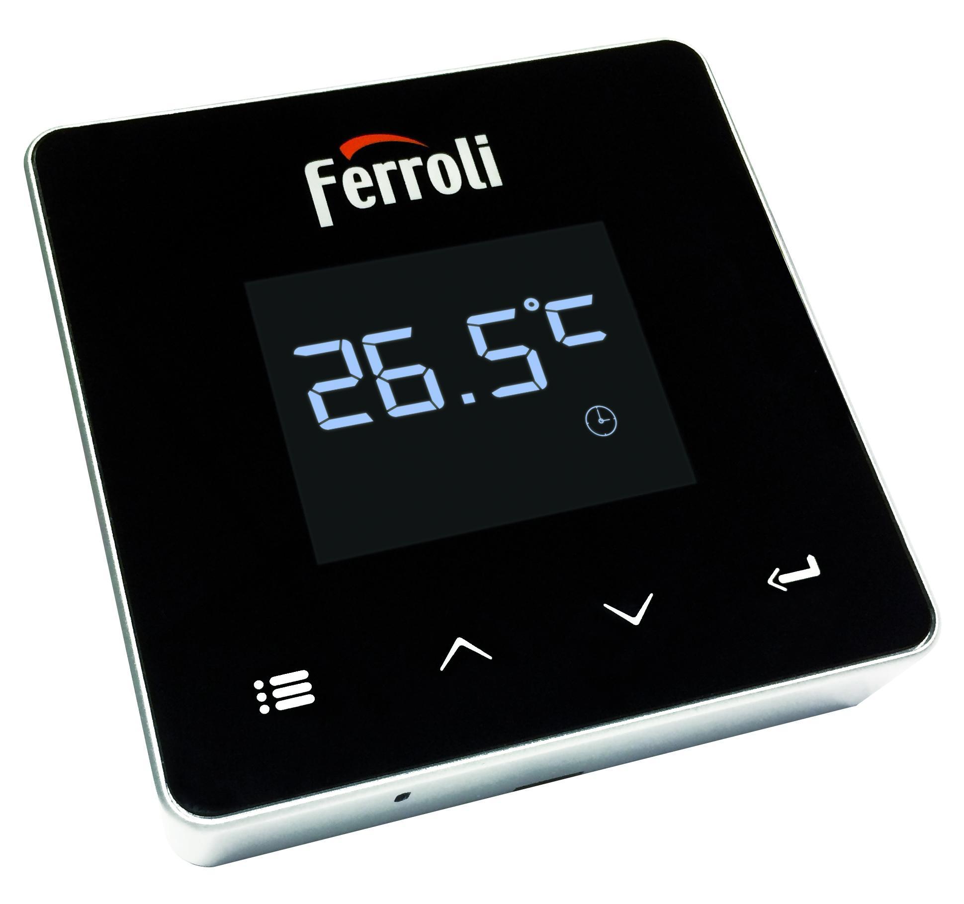 Cronotermostato Connect Smart comando remoto Wi-Fi Ferroli 013011XA