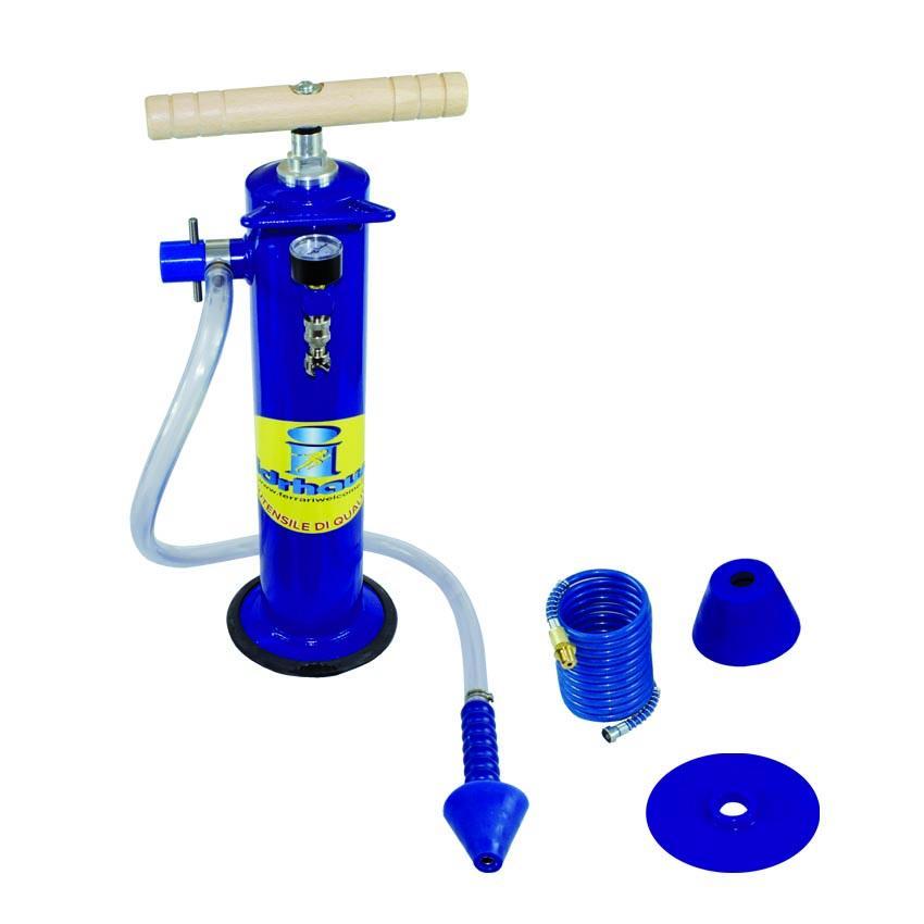 Pompa disostruente per tubazioni a pressione d'aria ferrari 6.010/blu