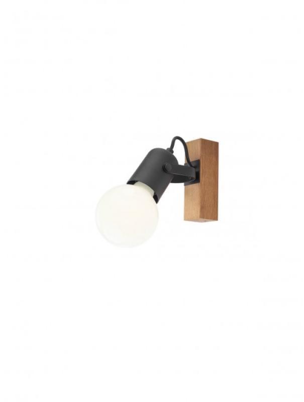 Lampada applique metallo e legno LED Taffi Redo 012415