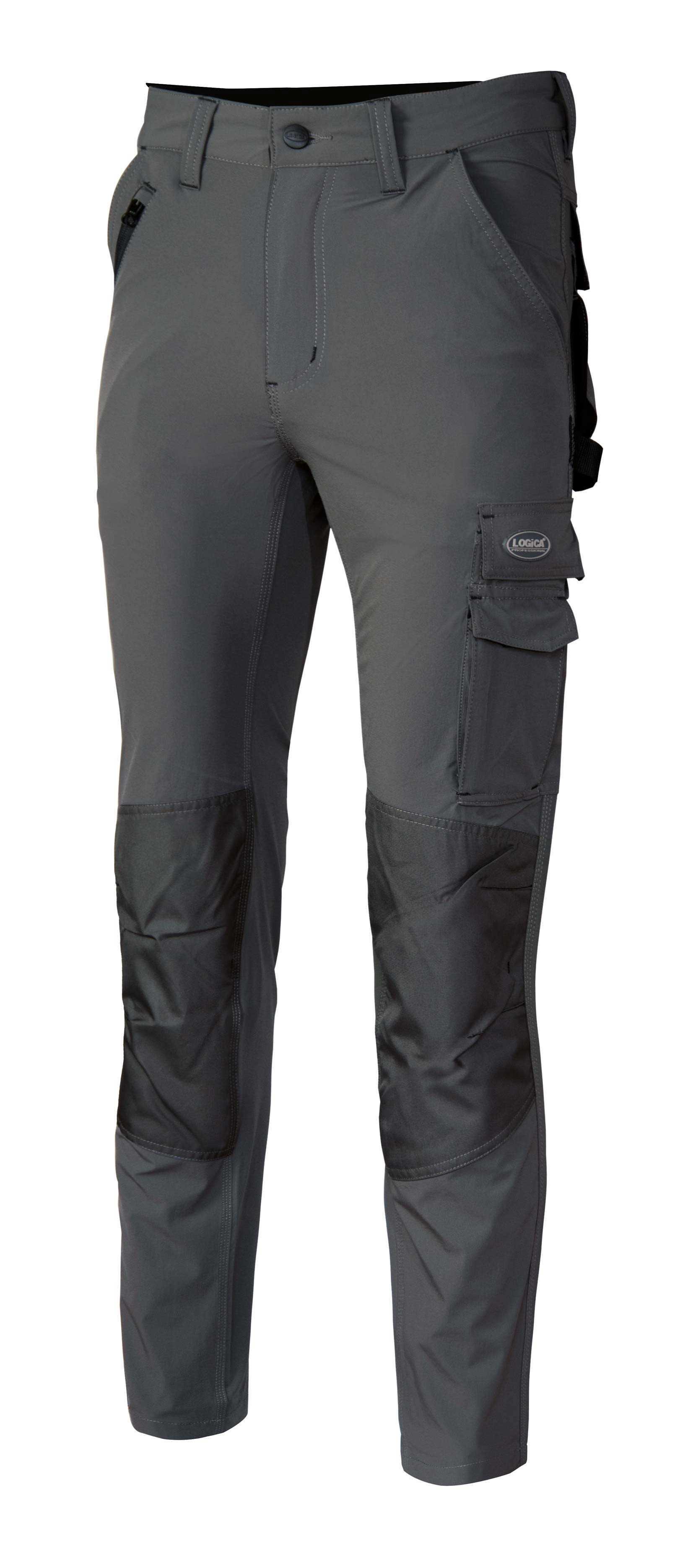 Pantalone invernale da lavoro grigio taglia L Logica CICLONE2-L