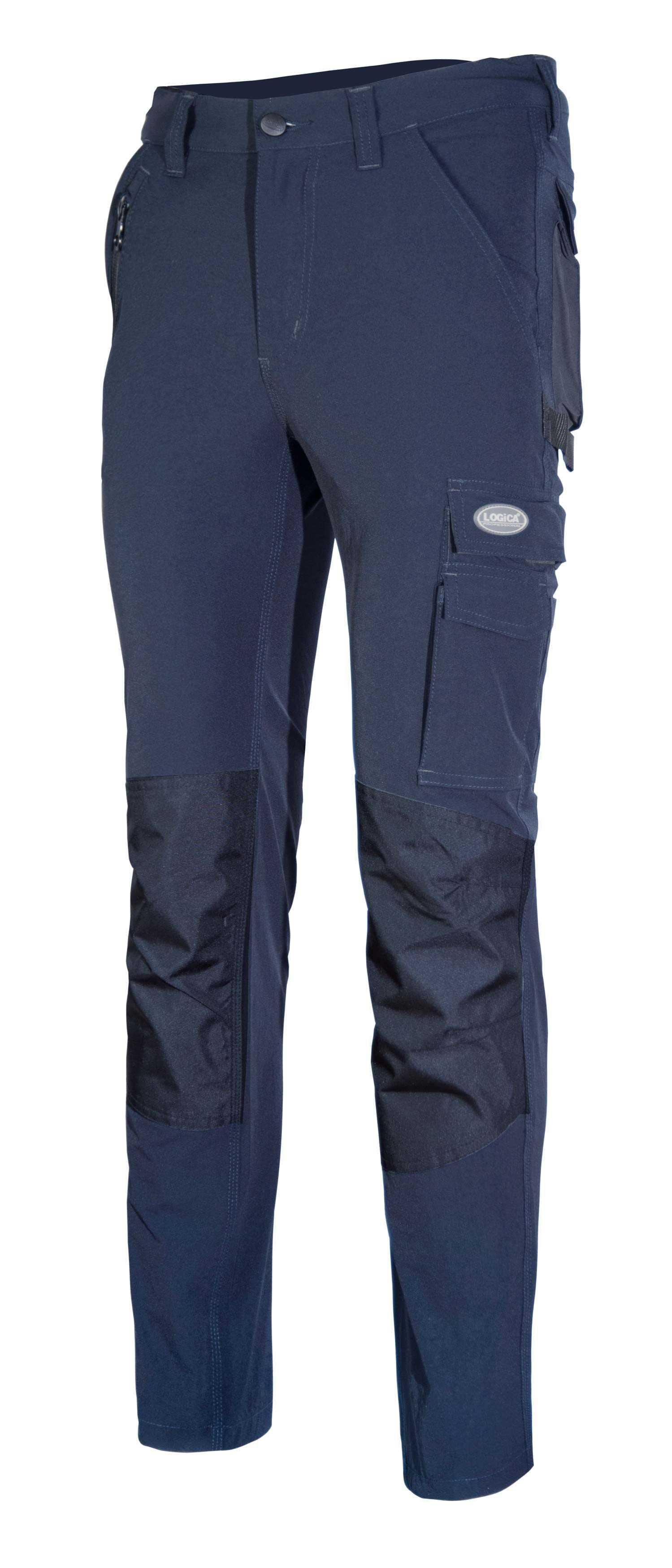 Pantalone invernale da lavoro blu taglia 2XL Logica CICLONE1-2X