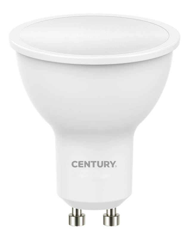 Lampada LED faretto GU10 7watt 6500K Century K2T7LED-071060