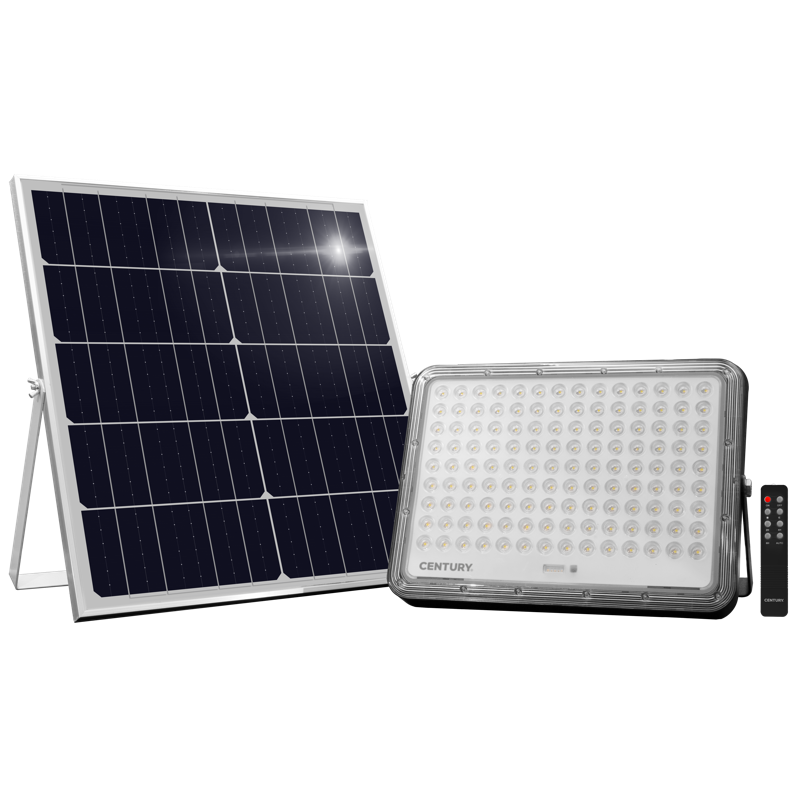 Proiettore LED solare Prometeo 30W 4100 Lm 4000 K Luce naturale Century PROM-4002940