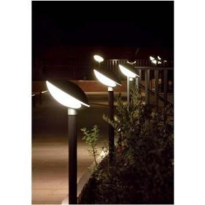 Testa lampione lampioncino giardino  tao, nero, lampadina non inclusa, mao 1015101n