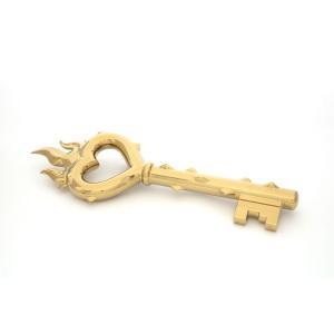 Chiave in porcellana passion key colore oro 52x17cm  10056