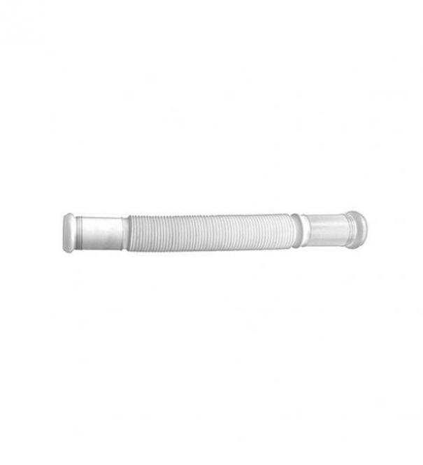 Tubo flessibile ed estensibile IDROBRIC per sifone acqua, con manicotti femmina con oring, diametro 40 mm