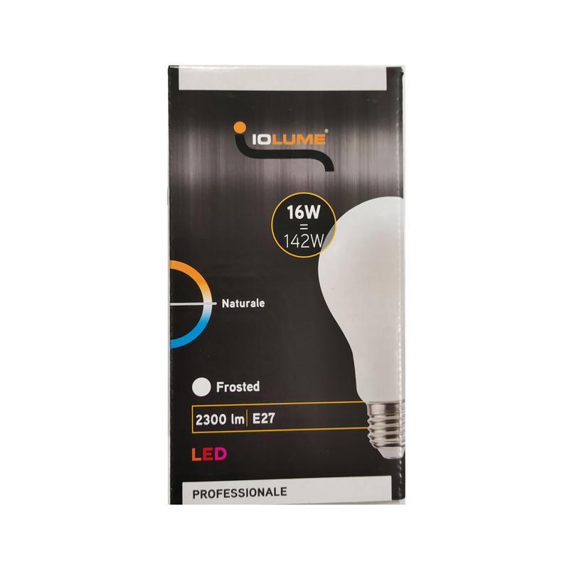 Lampadina a LED E27 IOLUME 16W, 4000K, 2300 lm, luce naturale