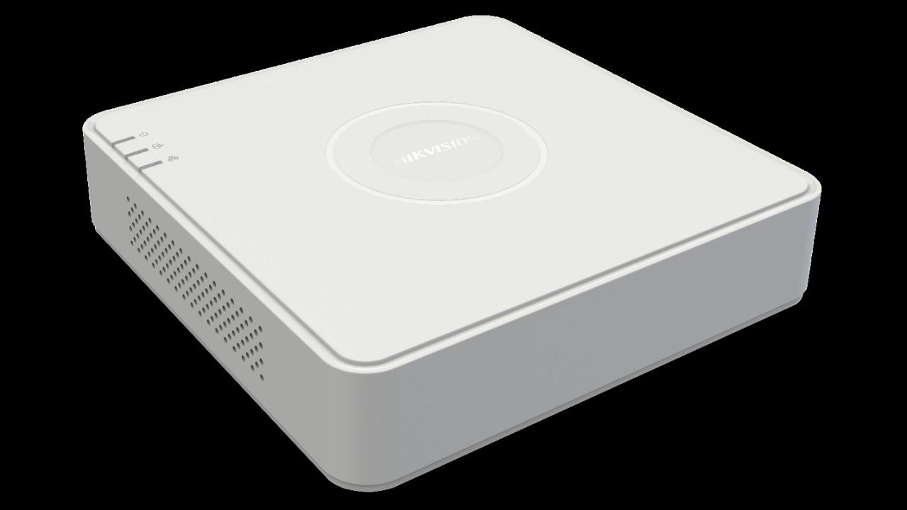 Videoregistratore di rete NVR per sistemi di videosorveglianza, HIKVISION DS-7104NI-Q1/4P 71Q 4-CH POE 4MP
