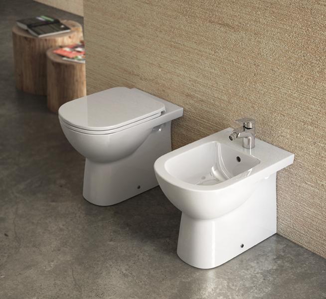 Sedile copri WC con cerniere in metallo Gemma 2 Ideal Standard J523201