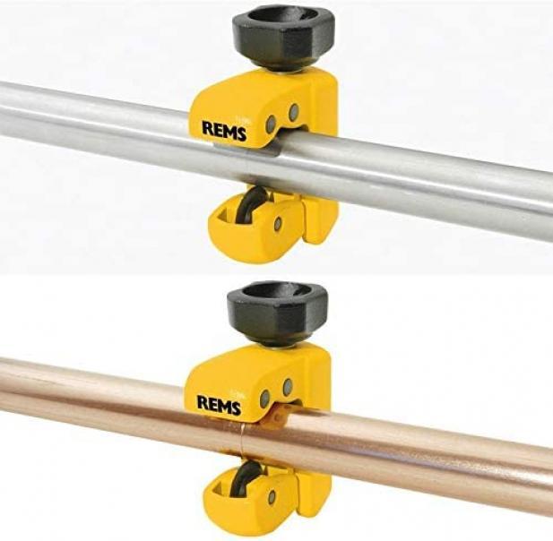 Tagliatubi professionale per tubi in rame e acciaio inox REMS RAS Cu-INOX 3-28 Mini