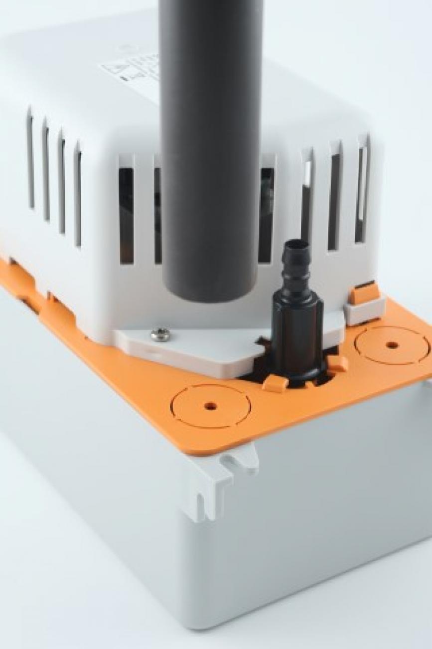 Pompa centrifuga con serbatoio per scarico condensa caldaie, condizionatori e refrigerazione SAUERMANN SI-82, SAU SI82CE01UN23