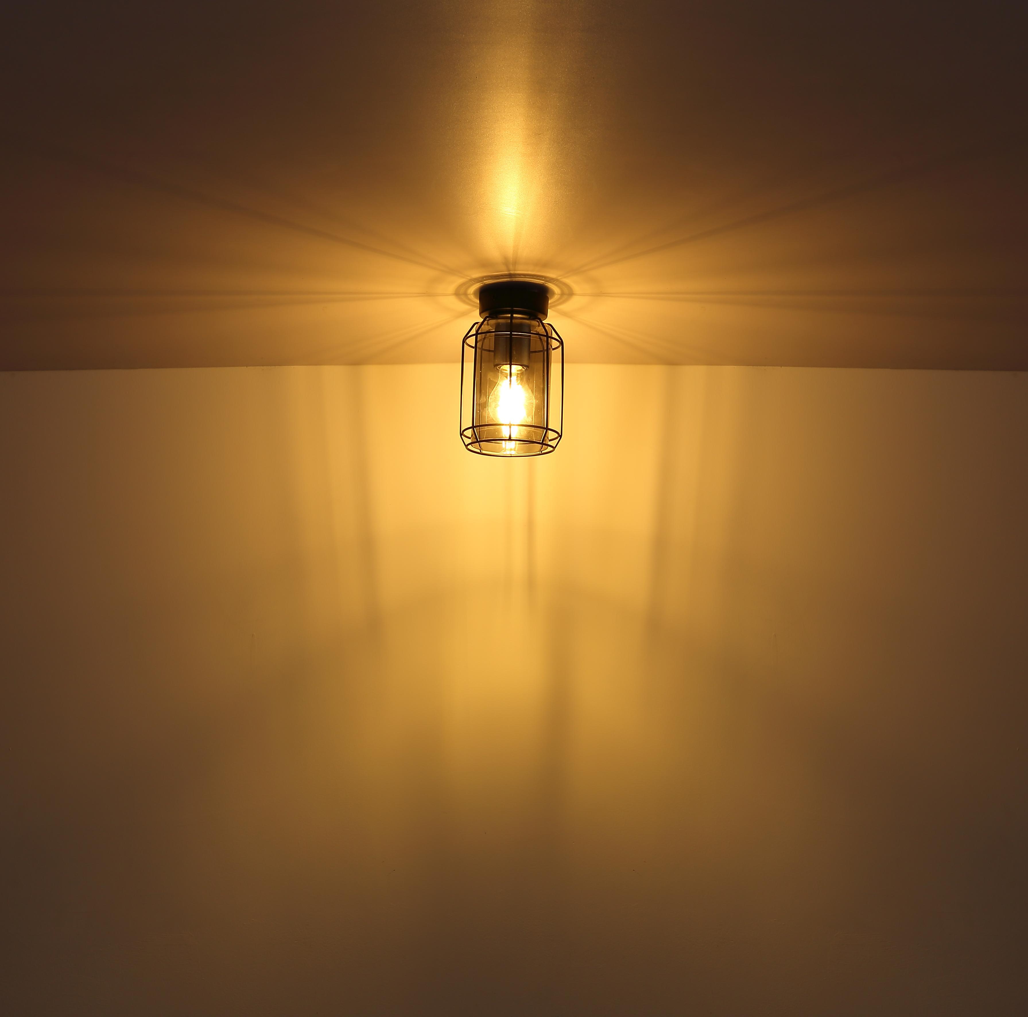 Lampadario a sospensione GLOBO KAMMI, metallo e vetro, lampadina NON inclusa, E27, 120 cm, GLB 15559H