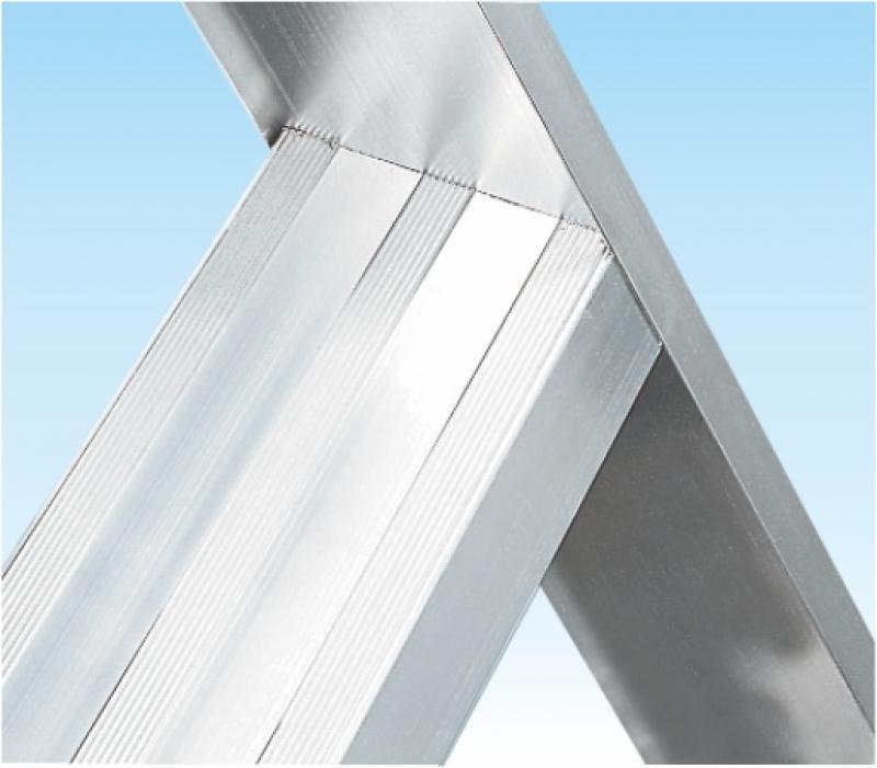 Scala alluminio 7 gradini professionale a cavalletto Frigerio SCA 6016/07