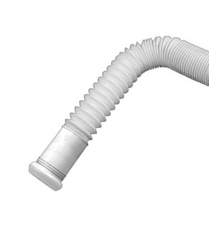 Tubo flessibile ed estensibile IDROBRIC per sifone acqua, con manicotti femmina con oring, diametro 40 mm