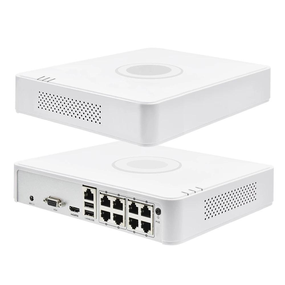Videoregistratore di rete NVR per sistemi di videosorveglianza, HIKVISION DS-7108NI-Q1/8P 71Q 8-CH PoE 4MP