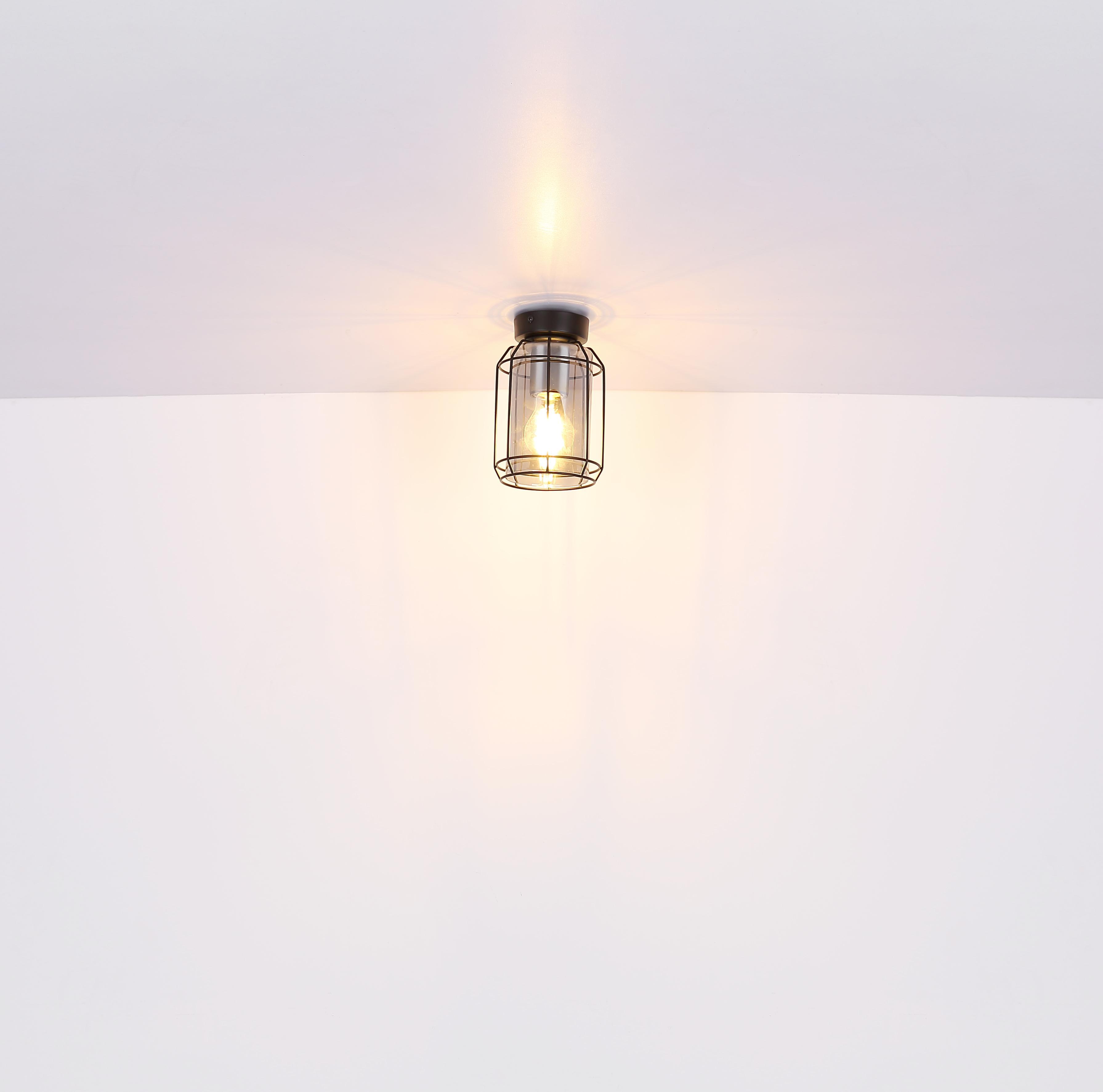 Lampadario a sospensione GLOBO KAMMI, metallo e vetro, lampadina NON inclusa, E27, 120 cm, GLB 15559H
