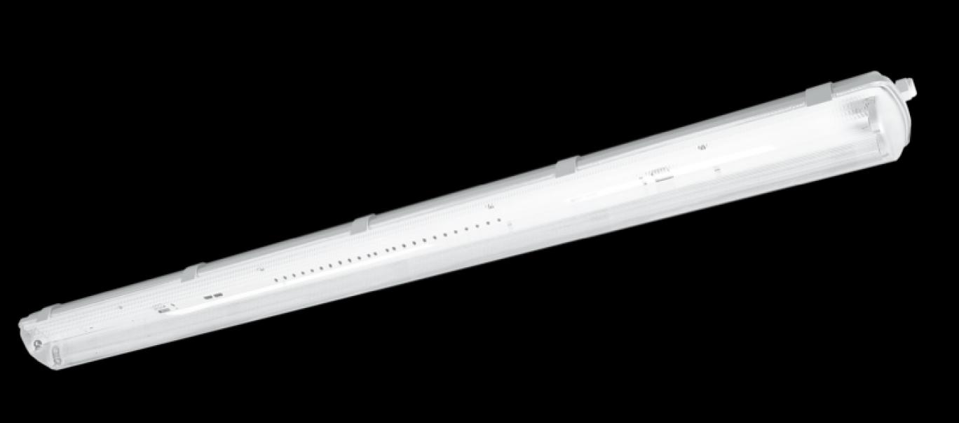Plafoniera LED vuota per 2 tubi 1500mm IP65 Century SPPRV-481500
