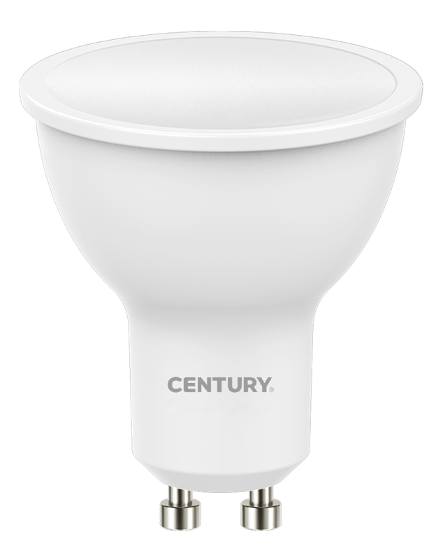 Lampada LED faretto GU10 7watt 3000K Century K2T7LED-071030