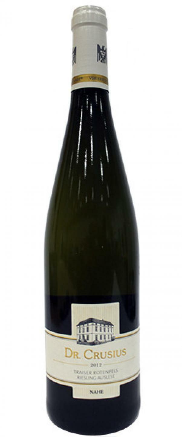dr. crusius traiser rotenfels riesling auslese 2012