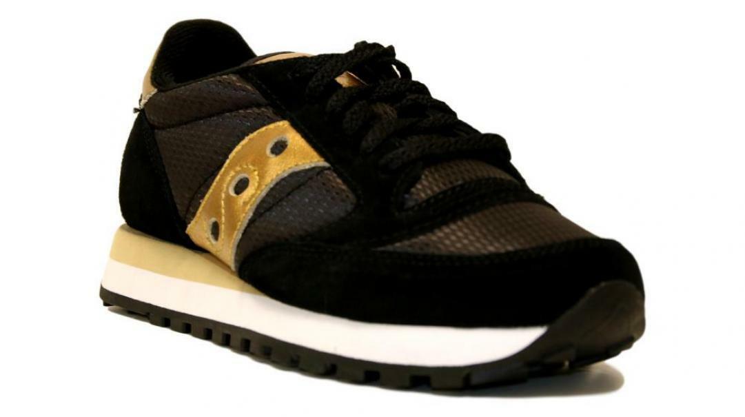 saucony jazz black gold