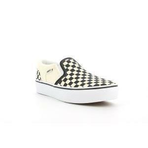 Sneakers  my asher yt checkerboard slip on vn0a4uvt5gx1. unisex, colore bianco