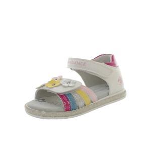 Sandalo  dora sgd9506-002 x59. da bambina, colore bianco/multicolore